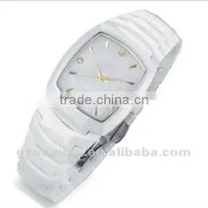 Fashion Wristwatch for Women, White Ceramic Wristwatch thumbnail-1
