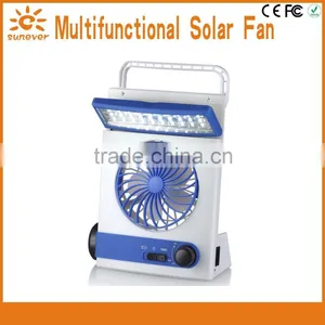 2015 Hot New Electronic Items Best Selling Products Solar Electric Fan thumbnail-1