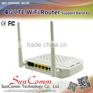 SC-2296S-4GW Easier and Faster 4G LTE WIFI Router With 4G SIM Card Band 42 thumbnail-1