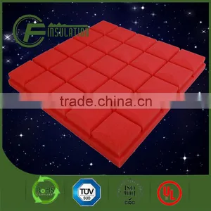 Square Shape Acoustic Sheet, Acoustic Grid Foam Panels Sponge Black Color Studio Sound Panel thumbnail-3