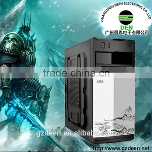 Unique Landscape Painting White Front Panel Computer Case thumbnail-1