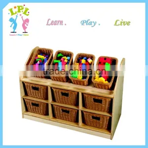 2016 Wholesale High Quality Durable Washable Multi-function Wicker Storage Basket Wicker Basket Drawers thumbnail-3