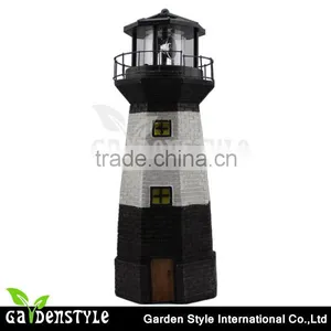 Polyresin Light Tower Sculpture Large Outdoor Christmas Lights thumbnail-4