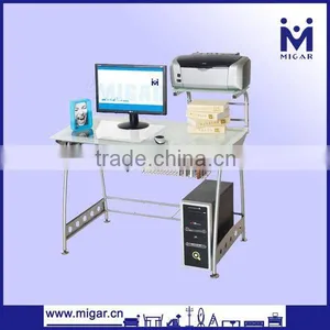 Steel Glass School Computer Table MGD-1385 thumbnail-1