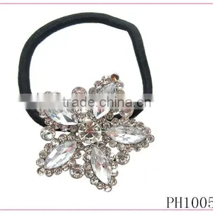 2014 Summer Fashion Flower Hair Scrunchies Wholesale,hair Elastic Band for Women thumbnail-1