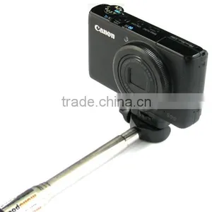 (Black) 7 Segments Handle Extendable Digital Camera Monopod Ski Pole f. GoPro Hero HD 2 3 Go Pro Telescopic thumbnail-1
