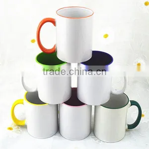 2016 New Hot 11oz Ceramic Sublimation Color Changing Mug, White Blank Magic Mug, thumbnail-6