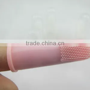 2017 Custom Toothbrush Tooth Brush With FDA/LFGB Silicone Baby Toothbrush thumbnail-5