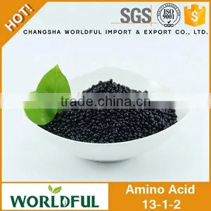 Bulk Humic Acid Granule Amino Acid With NPK 13-1-2 Organic Fertilizer thumbnail-1