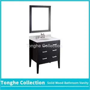 DTC Bathroom Vanity Cabinetry Single Undermount CUPC Ceramic Basin thumbnail-1