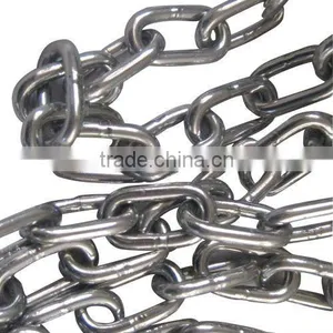 Galvanized Solid Brass Curb Chain thumbnail-1