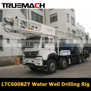 300m Depth Rotary Truck Mounted Water Well Drilling Rig thumbnail-3