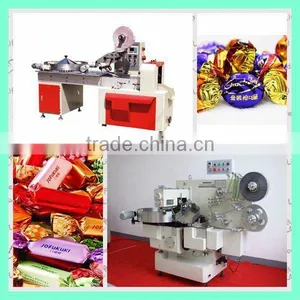 Automatic Double Twist Candy Wrapping Machine, Automatic Hard Candy Flow Packing Machine for Sale thumbnail-1