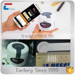 RFID Tamper Proof Fragile Seal Sticker for Cosmetic Anti Counterfeit Logistic Inventory thumbnail-1