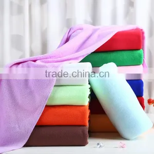 Hot Selling Microfiber Cotton Plain Thick 400g Beach Towel 70*140 Sauna Bath Towel thumbnail-1