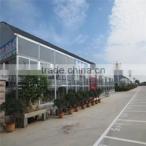 PE Material AL Frame Horticultural Commercial Green House thumbnail-1