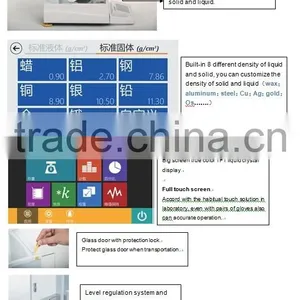 KD-AE124J Touch Color Screen Electronic Density Balance,ELECTRONIC PRECISION SCALE ROUND PAN BALANCE , .DIRECTLY READ DENSITY thumbnail-5