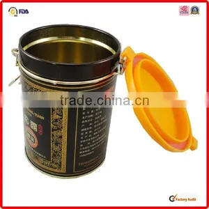 SGS Testing Printing Metal Round Coffee Tin Can for Packaging thumbnail-1