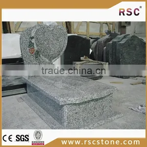 Tombstone With Rose Flower Design thumbnail-1