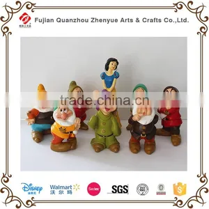 Snow White and Seven Dwarfs Resin Scultpure thumbnail-1
