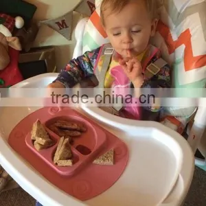 Silicone Small Sectional Baby Plate Perfect For Baby thumbnail-5