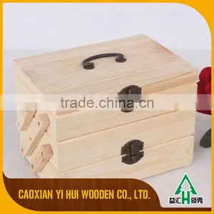 Satin Lined Gift Wooden Boxes Compartment Boxes thumbnail-1