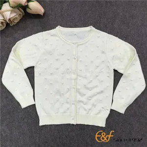 Baby Girl Tuck Stitch Balls Sweater thumbnail-1