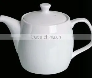 White Ceramic Tea Pot Restaurant Tea Pots thumbnail-5