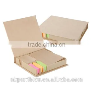 Recycled Cardboard Memo Pad With Cover,sticky Notes,self Adhesive Memo Papers thumbnail-1