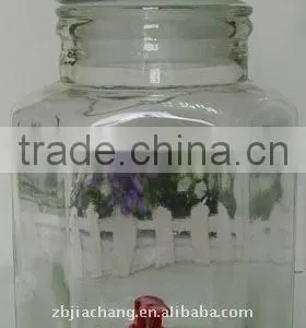Large Juice Glass Container With Tap thumbnail-2
