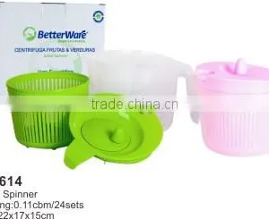 PP Plastic Food Grade Household Product Factory Wholesale Salad Spinner thumbnail-1