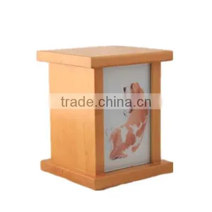 Good Finishing Wooden Funeral Caskets and Urns for Ashes thumbnail-2