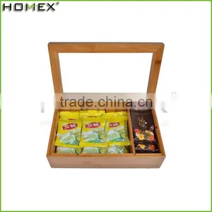 Bamboo Solid Tea Box/Homex_Factory thumbnail-1