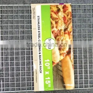 Checkered Chef Cooling Rack-Baking Rack.Stainless Steel Oven and Dishwasher Safe. thumbnail-1