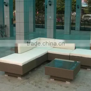 Hot Sale Rattan Corner Sofa PE Rattan thumbnail-5