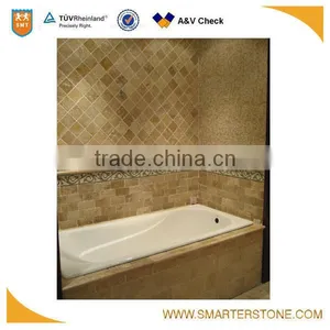 China Travertine Honed for Bathroom Decorating thumbnail-1
