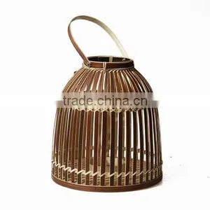 Natural Vintage Bamboo Lantern thumbnail-4