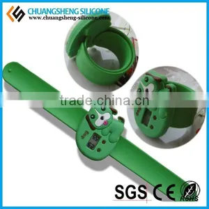 Carton Figure Magnetic Wristband, Silicone Kids Bracelet, Kids Favourite Wristwatch thumbnail-1