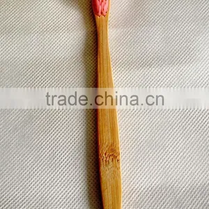 Hotel Bamboo Toothbrush, Natural Bamboo Handle Toothbrush thumbnail-6
