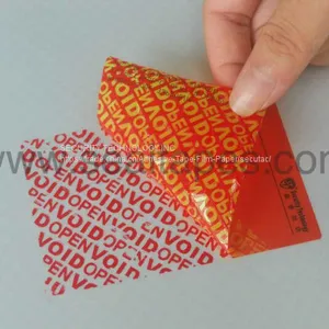 Tamper Evident Label Printing Materials thumbnail-1