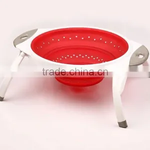 BSF-003 Collapsible Silicone Basket With Stand thumbnail-1