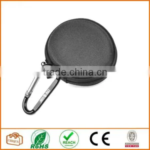 Black Earphone Handsfree Headset HARD EVA Case thumbnail-1