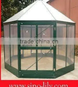 Big Octagon Greenhouse With Louver thumbnail-1