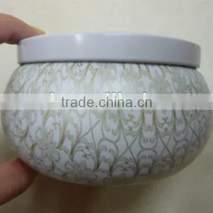 10 OZ Candle Tin With Bubble Body thumbnail-1