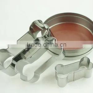47096 3pcs Dog Bone Stainless Steel Cookie Cutter Set thumbnail-4