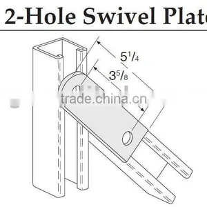 2-hole Swivel Angle Plate thumbnail-1