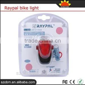 RAYPAL-XJ-2220 Wholesale Bicycle Light For Bike Tail Light Rechargeable Super Waterproof Design thumbnail-5