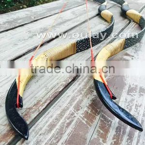 11.11 Discount 130cm 30lbs Handmade Archery Wood/epoxy Traditional Archery Bows thumbnail-1