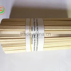 Hot Sales 2017 - Disposable Wooden Chopsticks 203.x4.3mm; 203x4.5mm; 203x4.8mm for Japan and Korea Market thumbnail-1