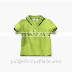 100% Cotton Custom Design Kids T-shirt Wholesale Baby Polo T-shirt thumbnail-4